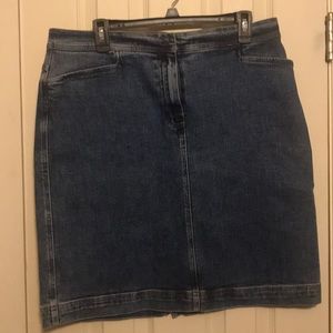 Denim skirt
